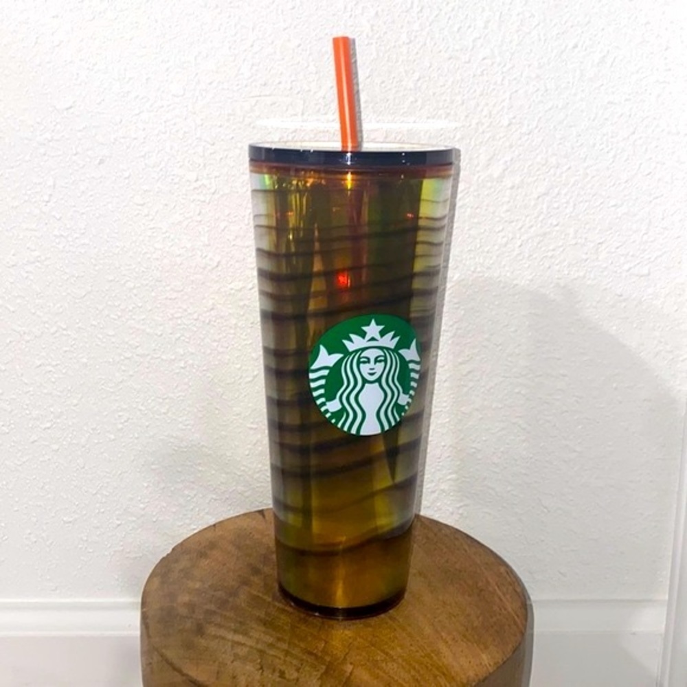 Starbucks Halloween 2022 - Night Stripe Siren tumbler